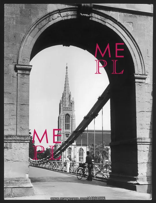 : MARLOW CHURCH & BRIDGE : MARLOW CHURCH & BRIDGE