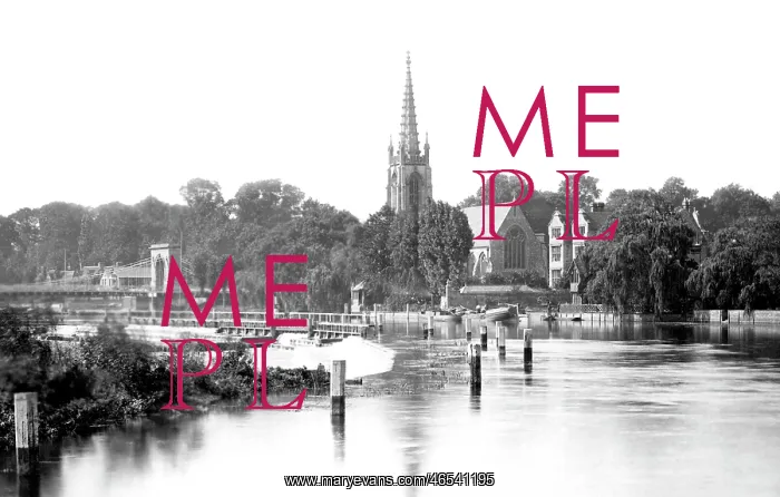  : Marlow, from the Lock 1890