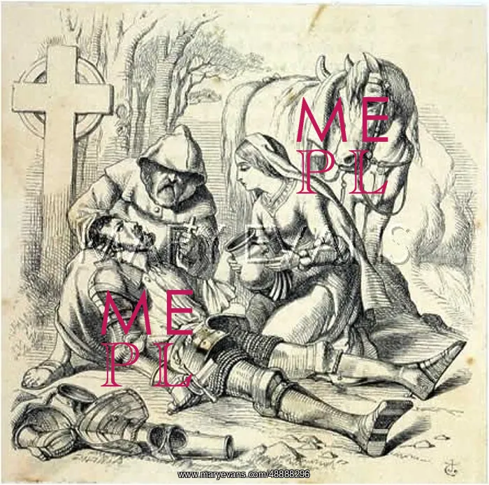  : MARMION DYING / TENNIEL