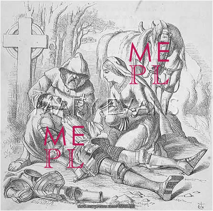 : MARMION DYING / TENNNIEL : MARMION DYING / TENNNIEL