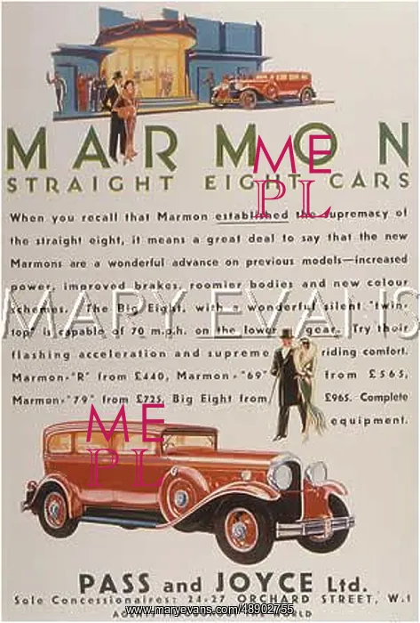 : MARMON STRAIGHT EIGHT : MARMON STRAIGHT EIGHT