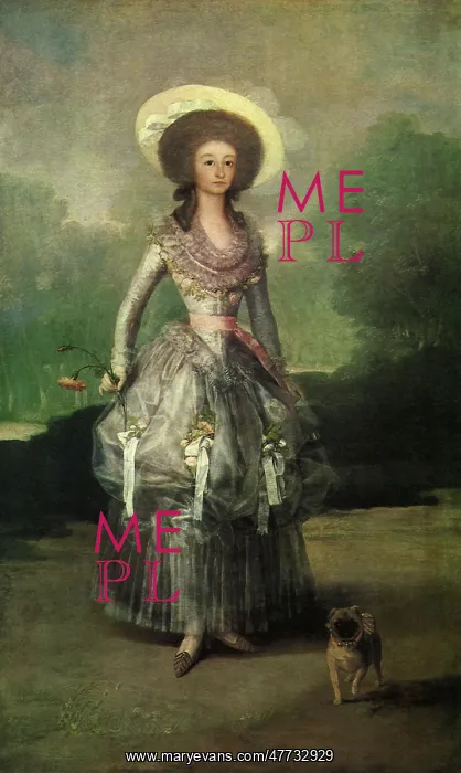  : The Marquesa de Pontejos, by Goya