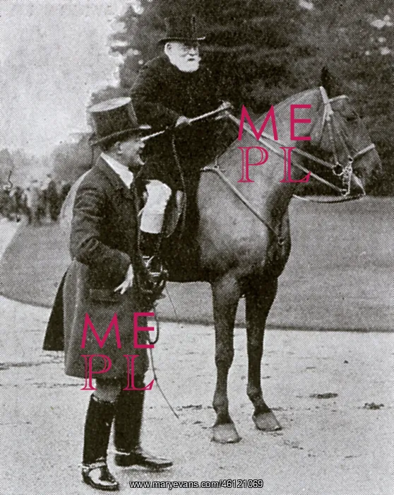 : The Marquess of Downshire on horseback : The Marquess of Downshire on horseback