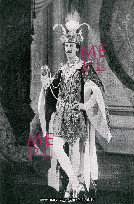 : Marquis of Anglesey in costume : Marquis of Anglesey in costume