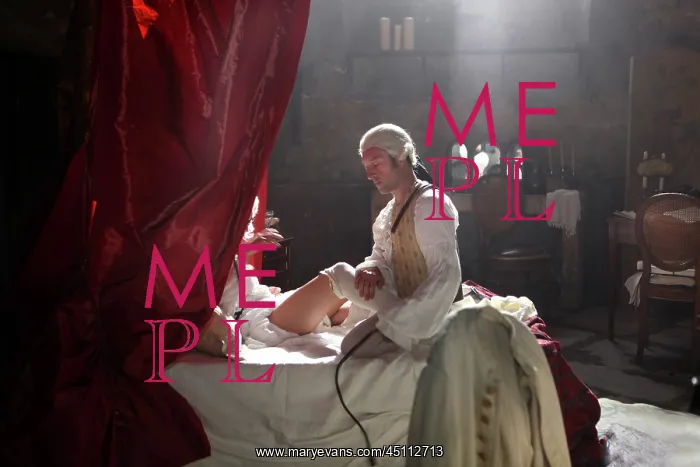 : Marquis de Sade with a prostitute : Marquis de Sade with a prostitute
