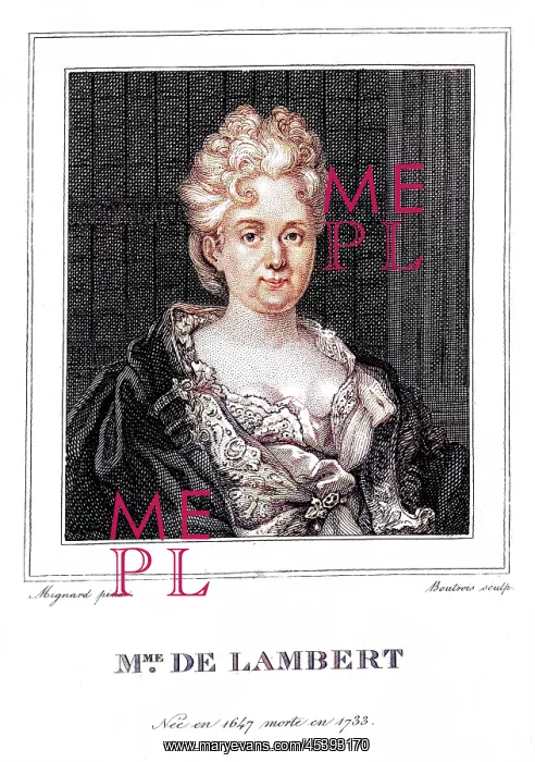 : MARQUISE DE LAMBERT : MARQUISE DE LAMBERT