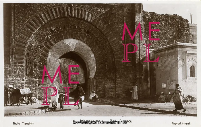  : Marrakech, Morocco - Bab Agnaou Gateway