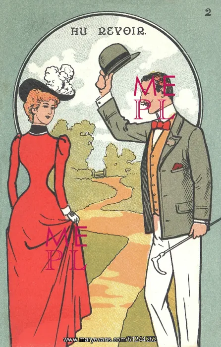 : Marriage. The couple say Au Revoir' : Marriage. The couple say Au Revoir'