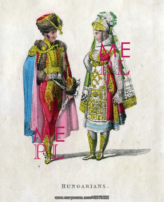  : Marriage Costumes - Hungarian