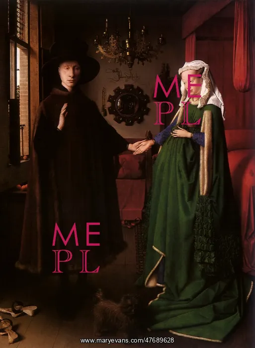 : The Marriage of Giovanni Arnolfini, by Jan van Eyck : The Marriage of Giovanni Arnolfini, by Jan van Eyck