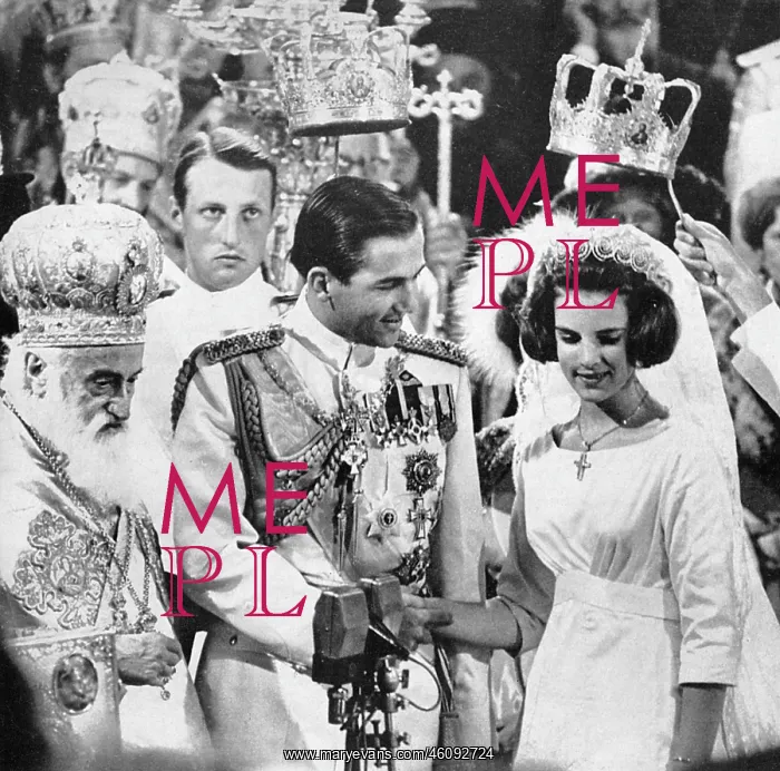 : Marriage of King Constantine of the Hellenes & Princess Anne : Marriage of King Constantine of the Hellenes & Princess Anne