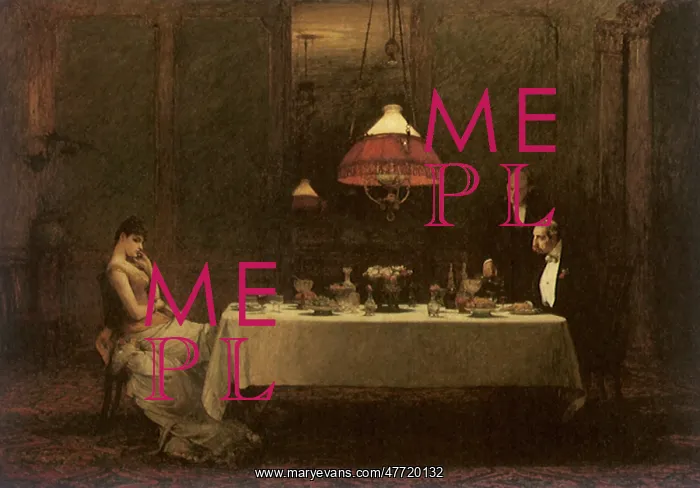 : An Empty Marriage, by Orchardson : An Empty Marriage, by Orchardson