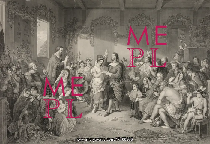  : Marriage of Pocahontas