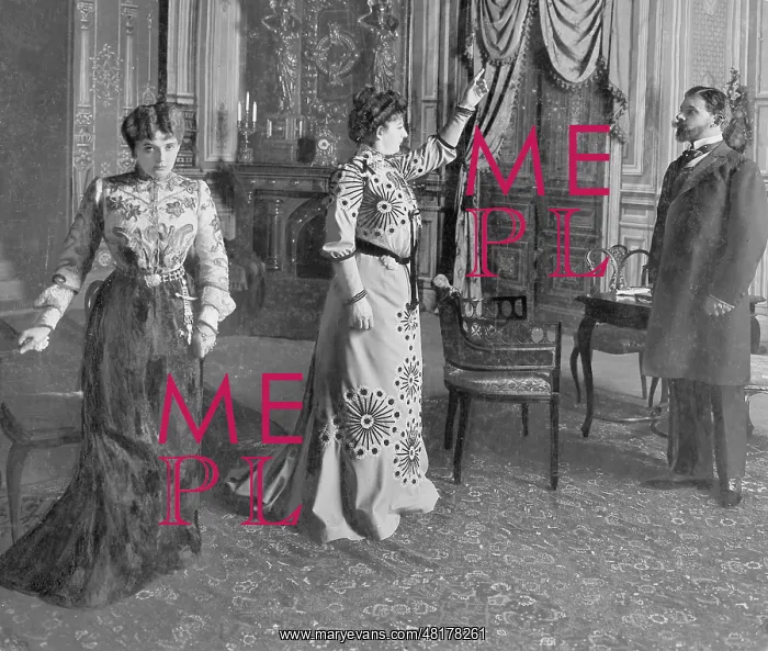 : Marriage trouble, approx. 1890 : Marriage trouble, approx. 1890
