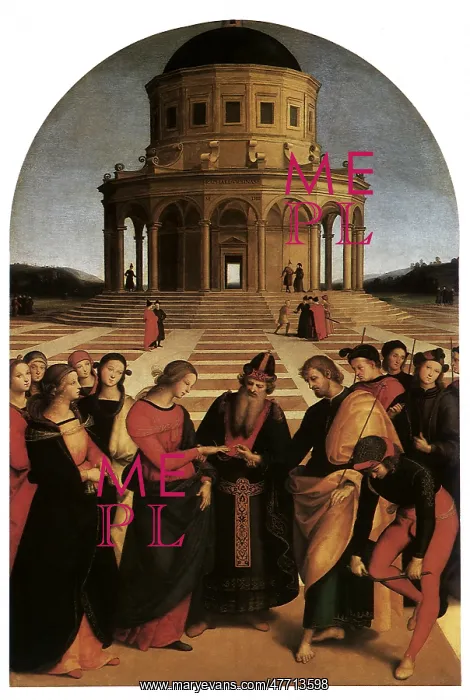 : The Marriage of the Virgin, by Raphael : The Marriage of the Virgin, by Raphael