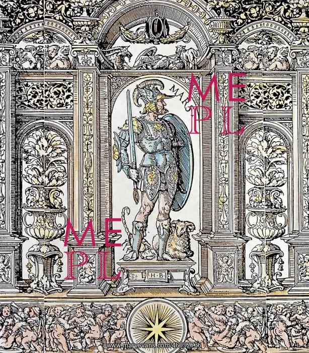 : Mars, block 3 from a frieze with 7 planetary deities : Mars, block 3 from a frieze with 7 planetary deities