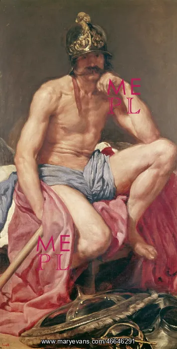 : Mars, God of War, by Velazquez : Mars, God of War, by Velazquez