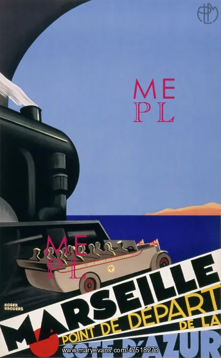 : Marseille poster : Marseille poster