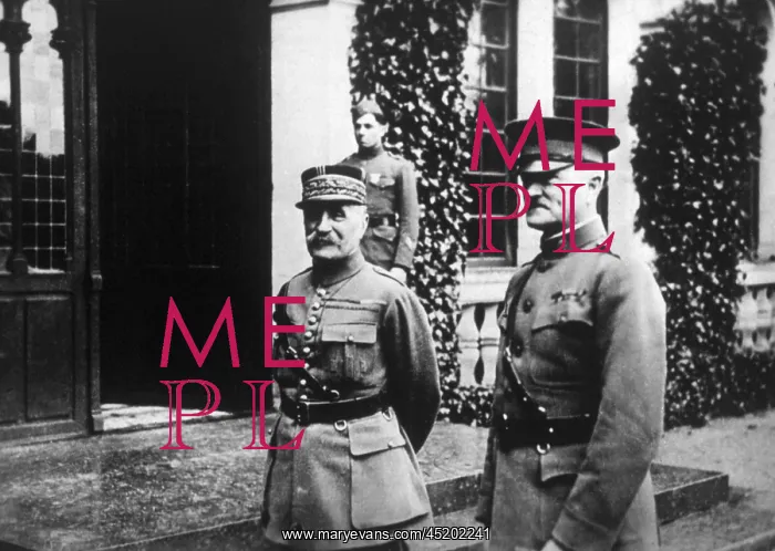 : Marshal Ferdinand Foch, General John J. ? : Marshal Ferdinand Foch, General John J. ?