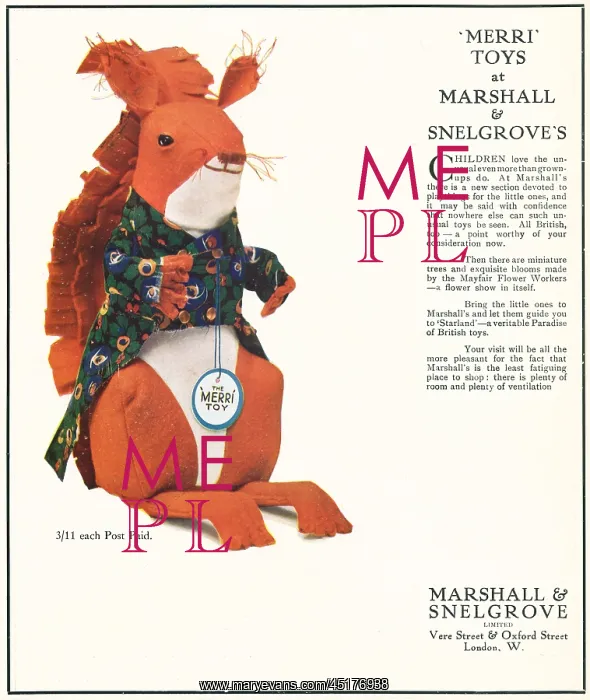 : Marshall and Snelgrove Advertisement : Marshall and Snelgrove Advertisement