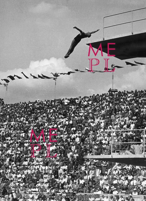 : Marshall Wayne at the Olympic Games in Berlin, 1936 : Marshall Wayne at the Olympic Games in Berlin, 1936