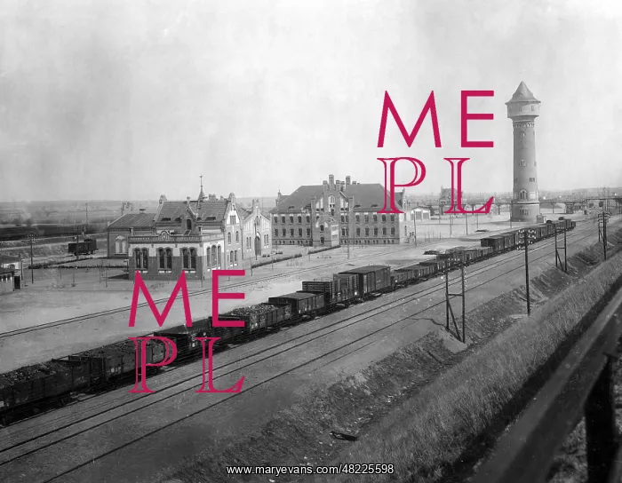 : Marshalling yard, 1909 : Marshalling yard, 1909