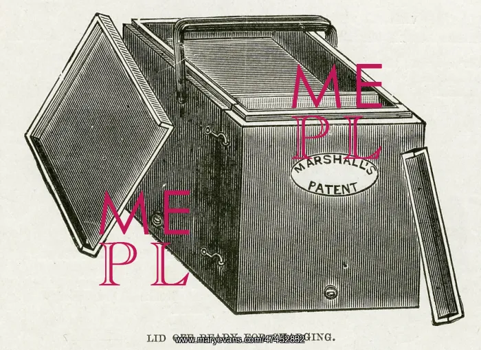 : Marshall's patent ice cave 1899 : Marshall's patent ice cave 1899