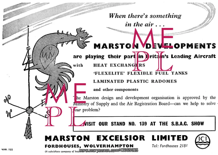 : Marston Excelsior Flexible Fuel Tanks & Radomes : Marston Excelsior Flexible Fuel Tanks & Radomes