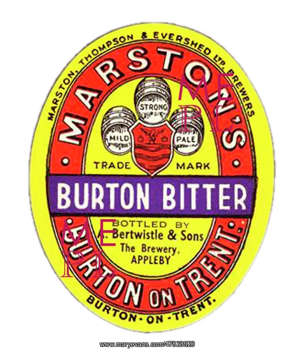 : Marston's Burton Bitter : Marston's Burton Bitter