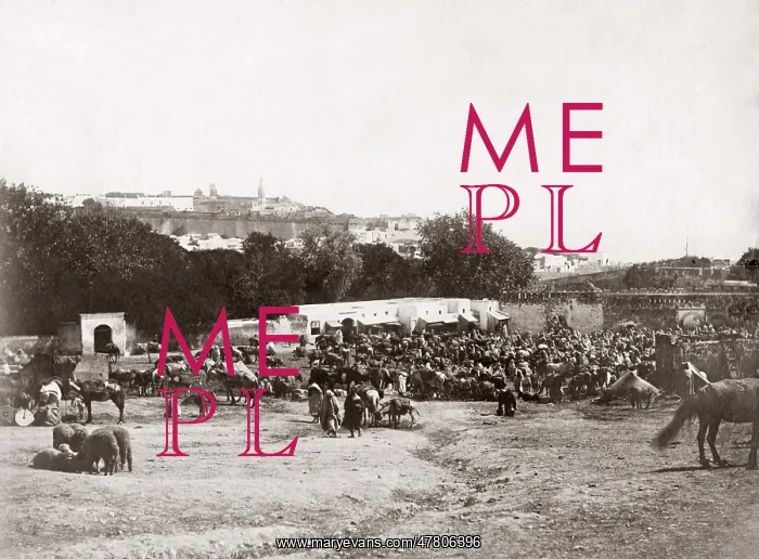  : Mart, Tangier, Morocco, c.1880s