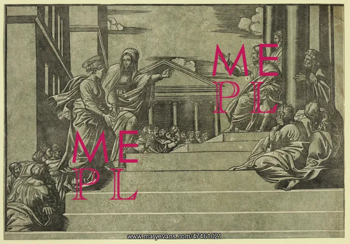 : Martha and Mary Magdalene before Christ : Martha and Mary Magdalene before Christ