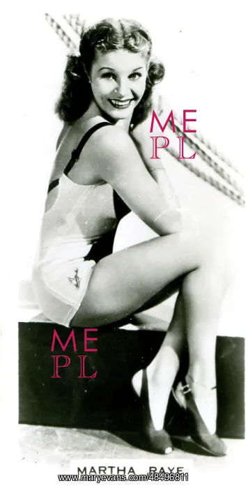  : Martha Raye, American actress and singer