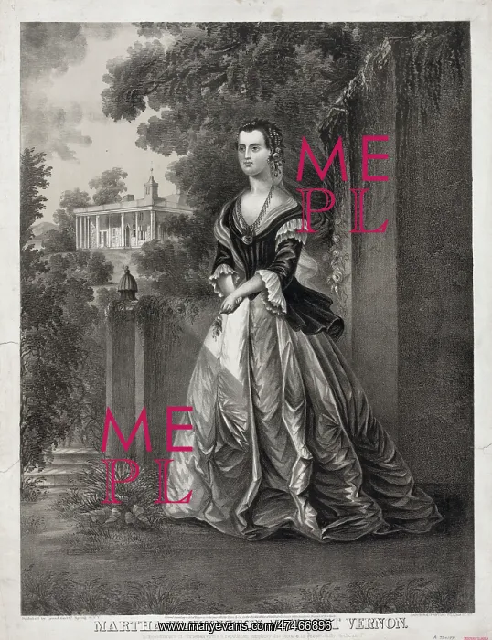 : Martha Washington at Mount Vernon : Martha Washington at Mount Vernon