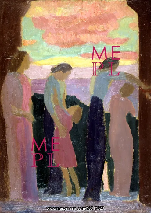 : Marthe Denis and the Children on the Balcony : Marthe Denis and the Children on the Balcony