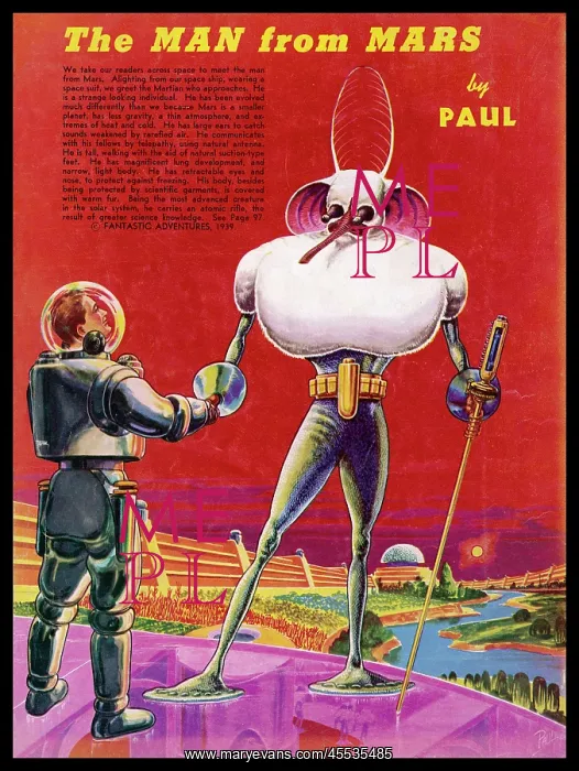  : Martian and Earthman