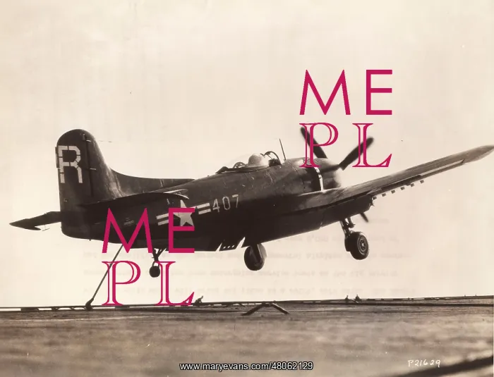  : Martin AM-1 Mauler catches the wire