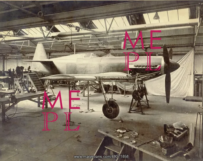 : Martin-Baker MB3 R2492 during manufacture : Martin-Baker MB3 R2492 during manufacture
