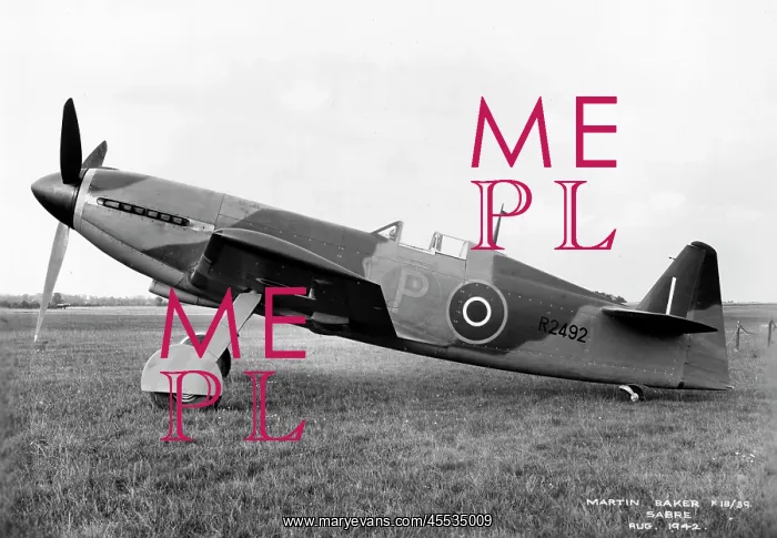 : Martin-Baker MB3 -this was the company's second fighter : Martin-Baker MB3 -this was the company's second fighter