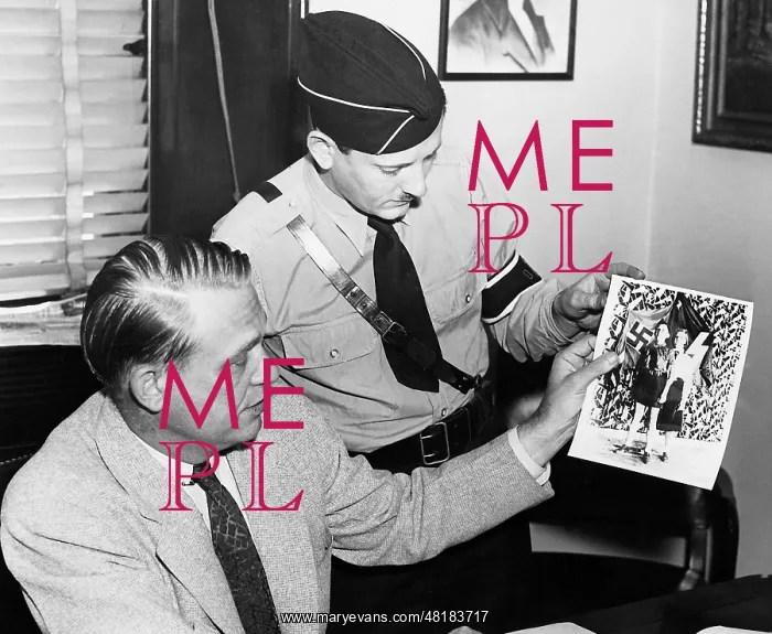 : Martin Dies and John C. Metcalfe, 1938 : Martin Dies and John C. Metcalfe, 1938