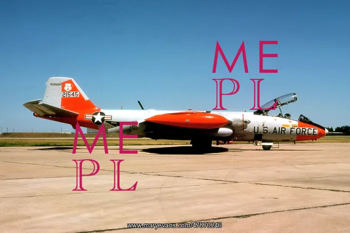 : Martin EB-57B 52-1545 : Martin EB-57B 52-1545