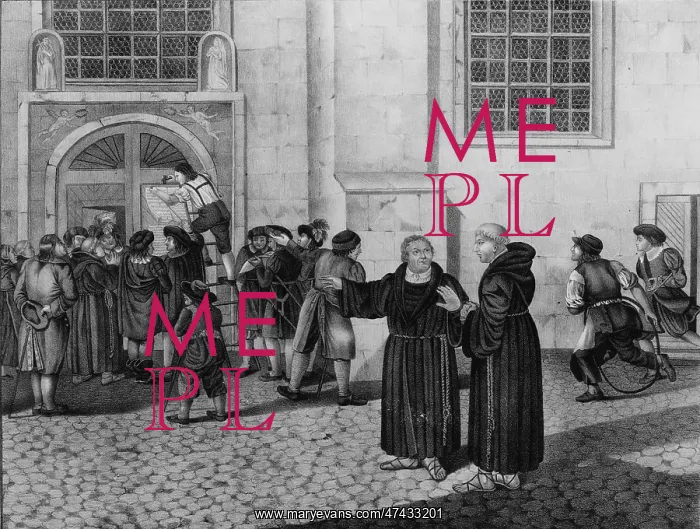 : Martin Luther posts his 95 theses : Martin Luther posts his 95 theses