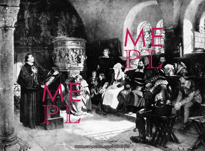 : Martin Luther on the Wartburg : Martin Luther on the Wartburg