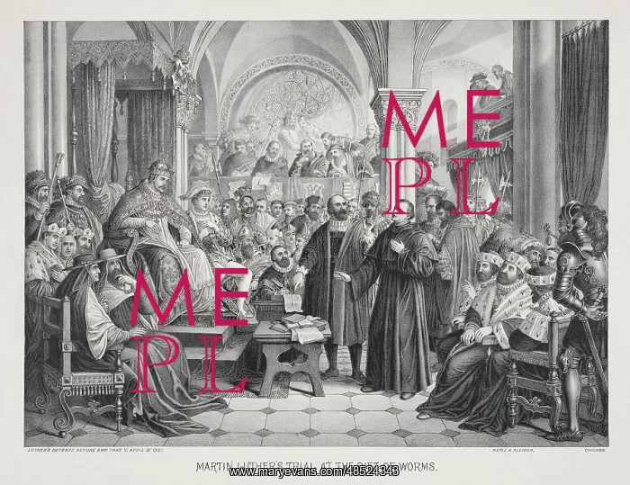 : Martin Luther's trial at the Diet of Worms : Martin Luther's trial at the Diet of Worms