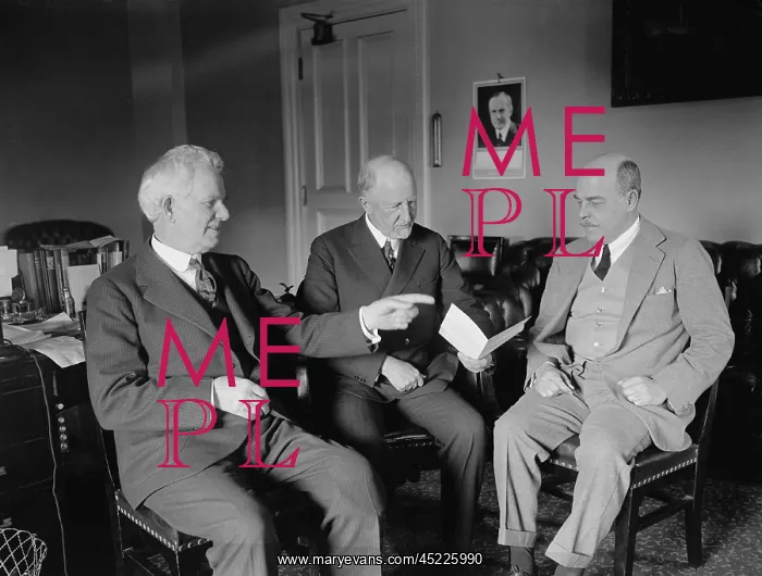 : Martin Madden, Frederick Gillett, and Nicholas ? : Martin Madden, Frederick Gillett, and Nicholas ?