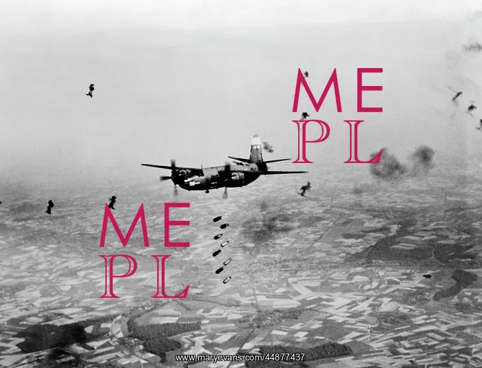 : Martin Marauder Aircraft Dropping : Martin Marauder Aircraft Dropping