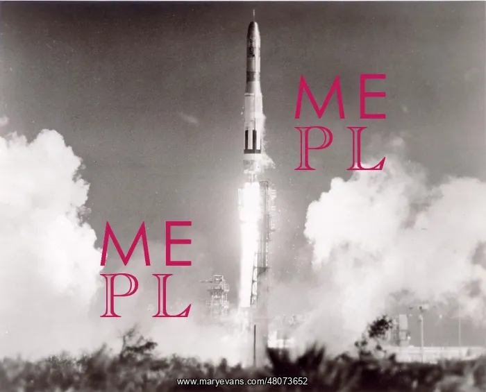 : Martin SM-68 Titan ICBM shortly after launch : Martin SM-68 Titan ICBM shortly after launch