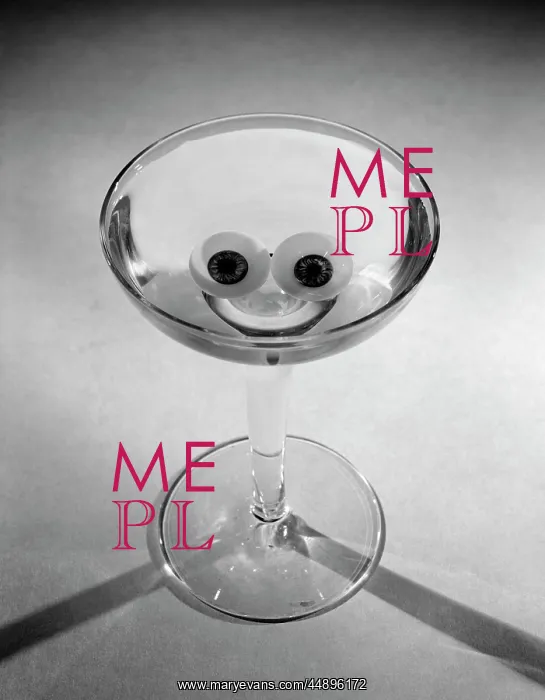 : Martini Glass With Olives & Rind : Martini Glass With Olives & Rind