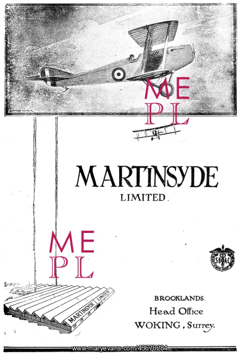  : Martinsyde Aircraft
