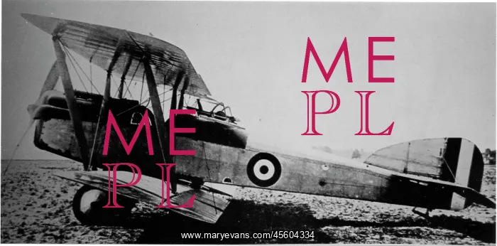 : Martinsyde F2, (side view, on the ground) : Martinsyde F2, (side view, on the ground)