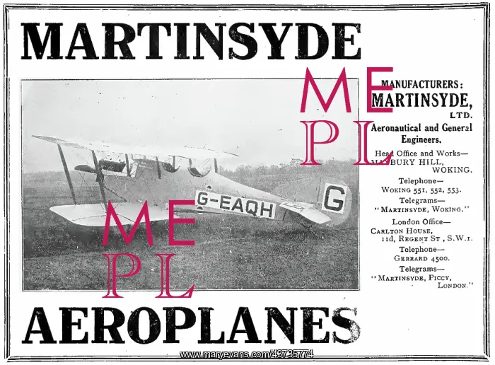  : Martinsyde G-EAQH
